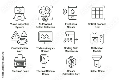 Advanced ai quality control system with sensors and inspection modules