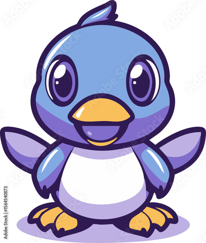 full-shot of a Platypus icon The background color