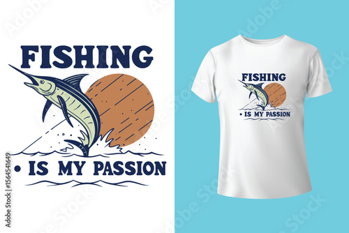 Kayaking and camping design. The lake my happy place. Outdoors vector print design for t-shirt. Mountain lake artwork. Explore the great outdoors, vector mountain with sunset and river, mountain
