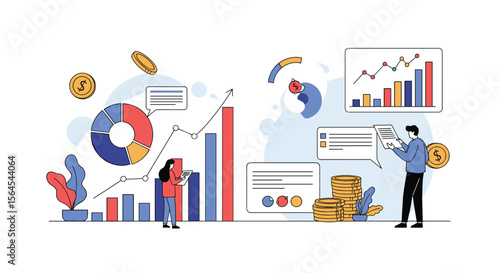 Understanding financial growth through data analysis and visualizations