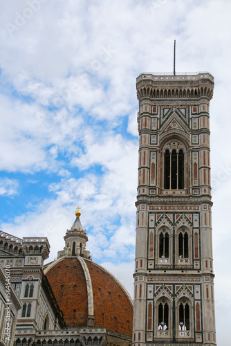Slika na platnu Campanile di Giotto of Cathedral Florence in Tuscany, Italy
