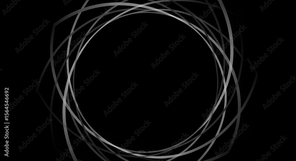 Naklejka premium Abstract circular graphic design