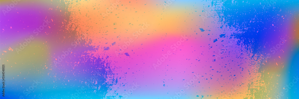Obraz premium Vibrant Abstract Paint Splatter Background