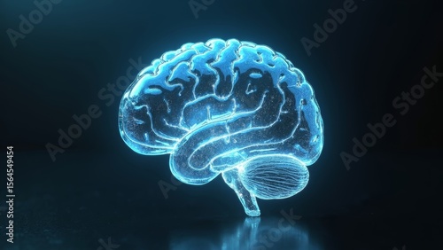 The artistic presentation of the tech savvy brain