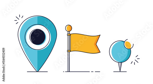 Discovering your next destination with location markers and navigational tools