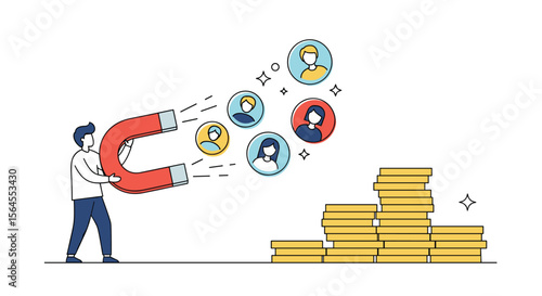 Attracting new customers for business growth and increased revenue