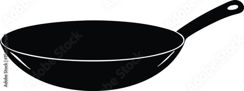  modern wok silhouette
