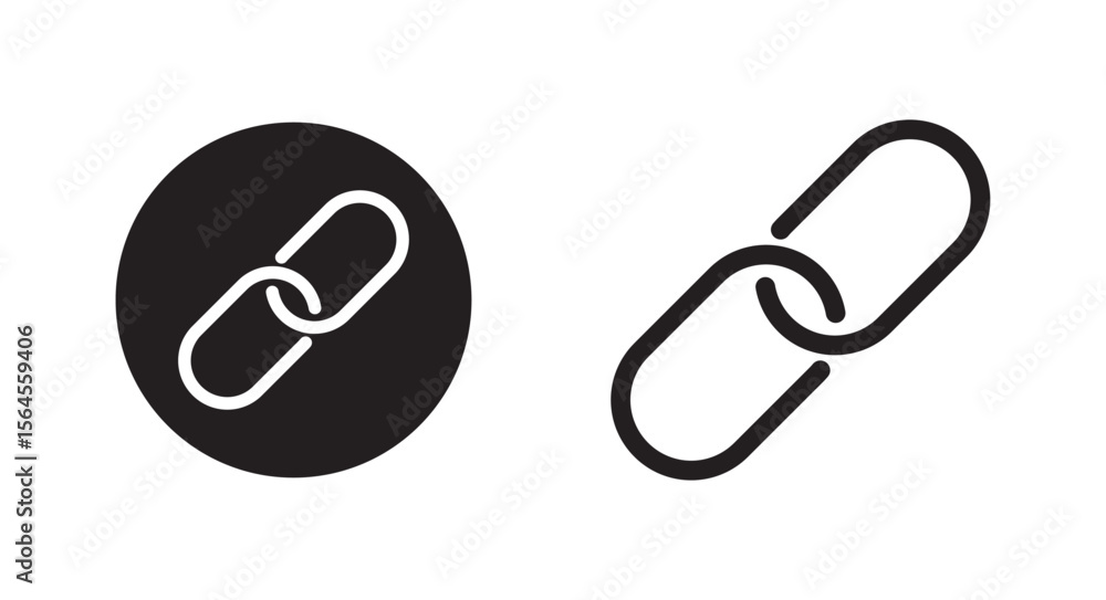External link symbol icon vector. Link icon isolated on white background. Link vector icon. Link icons set in black filled and stroke line style External link symbol icon vector. Link icon isolated on white background. Link vector icon. Link icons set in black filled and stroke line style