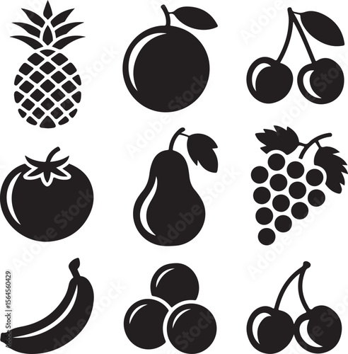 "Mixed Fruit Silhouette Design"

"Tropical Fruit Vector Set"

"Juicy Fruits Clipart Collection"

"Fresh Fruit Outline Icons"

"Healthy Fruits Silhouette Art"