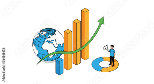 Global economic growth trends and future projections analysis for businesses