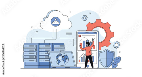 Modern cloud computing solutions for business growth and digital transformation