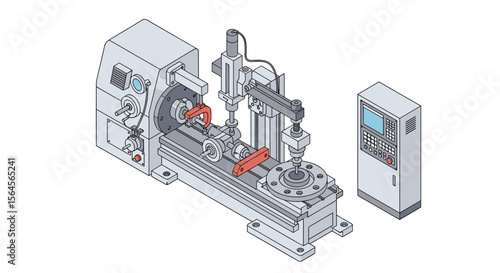 Advanced machining equipment for precise component manufacturing and production