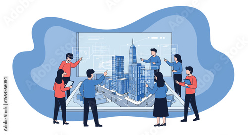 Innovative architectural design and visualization solutions for future urban development projects