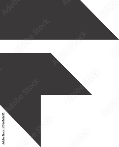 Letter F Logotype Element