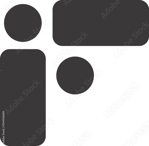 Letter F Logotype Element