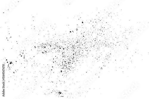 Realistic black grunge texture splatter bleeding background design