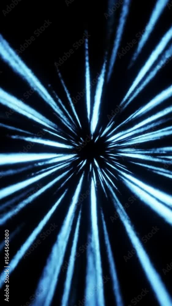 Light Speed Tunnel: Hyperspace Travel Concept Light Speed Tunnel: Hyperspace Travel Concept