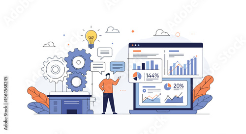 Business growth strategy through data analysis and performance optimization