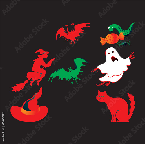 red devil cartoon halloween