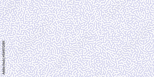 Turing Abstract Pattern, suitable for any business. White and purple diffusion reaction seamless pattern.An abstract Reaction-diffusion or Turing pattern formation, coral reef, natural texture vector.