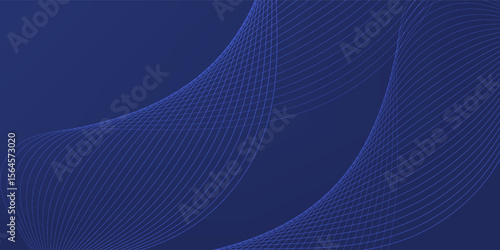 Premium background design with diagonal dark blue line pattern. Vector horizontal template for digital lux business banner, contemporary formal invitation,