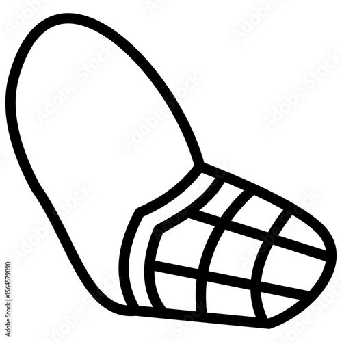 pet muzzle line icon