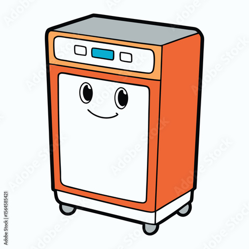 A kitchen dishwasher is a convenient appliance that automatically cleans and sanitizes dishes, utensils, and cookware, saving time and effort in the kitchen.

