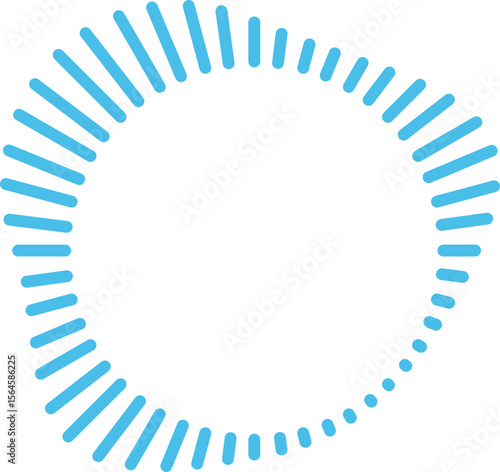Circle Audio Wave Frame