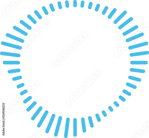 Circle Audio Wave Frame