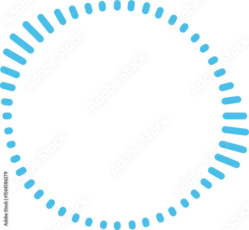 Circle Audio Wave Frame