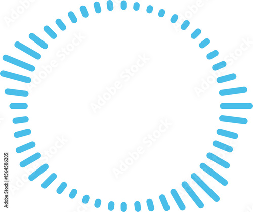 Circle Audio Wave Frame