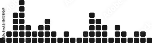 Audio Wave Silhouette