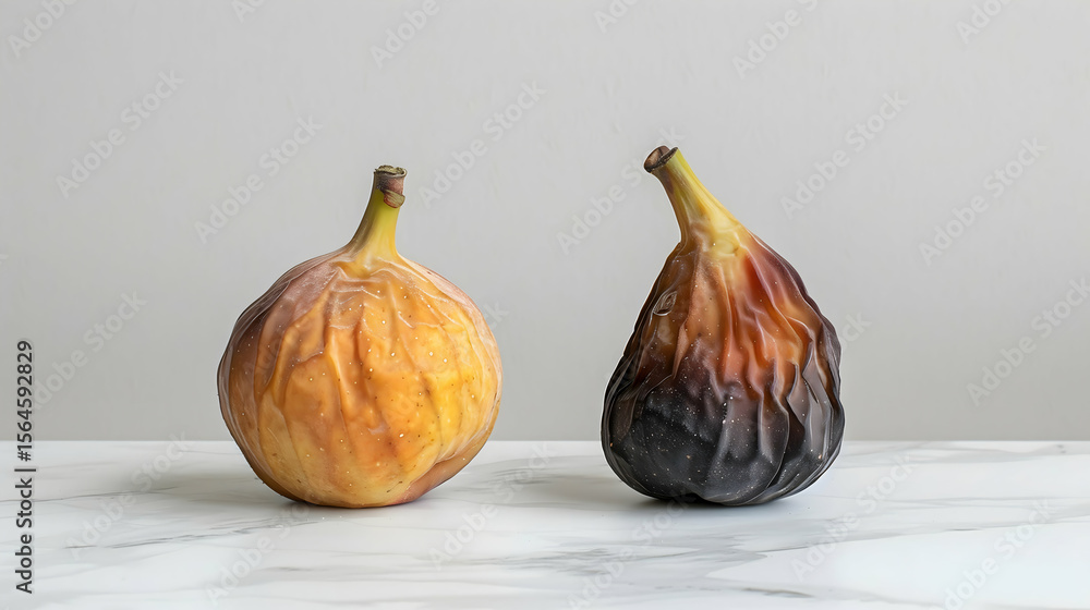 Obraz premium Calming arrangement of olives on branch displayed on smooth granite slab with dried rose petals framing setup beige tones mirroring sand dunes under soft daylight