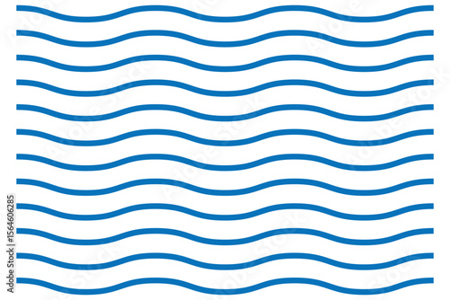 blue wave line set. Sea wave pattern. Wave ornament decorations. Wavy zig zag lines. 