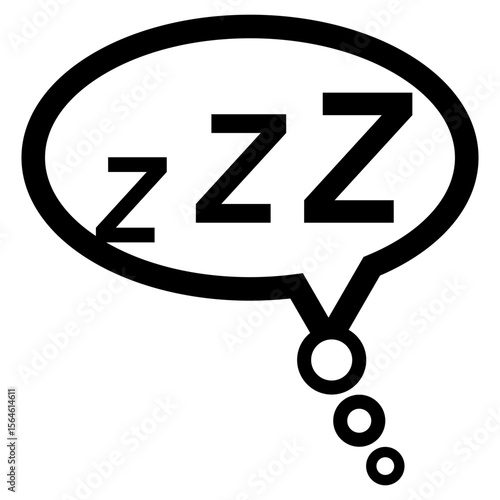Sleep Snore Icon