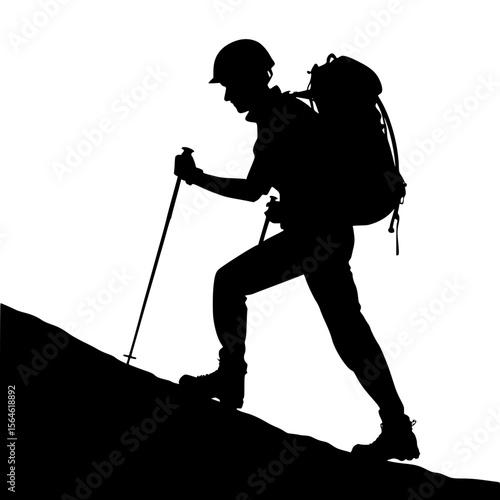 silhouette of a man