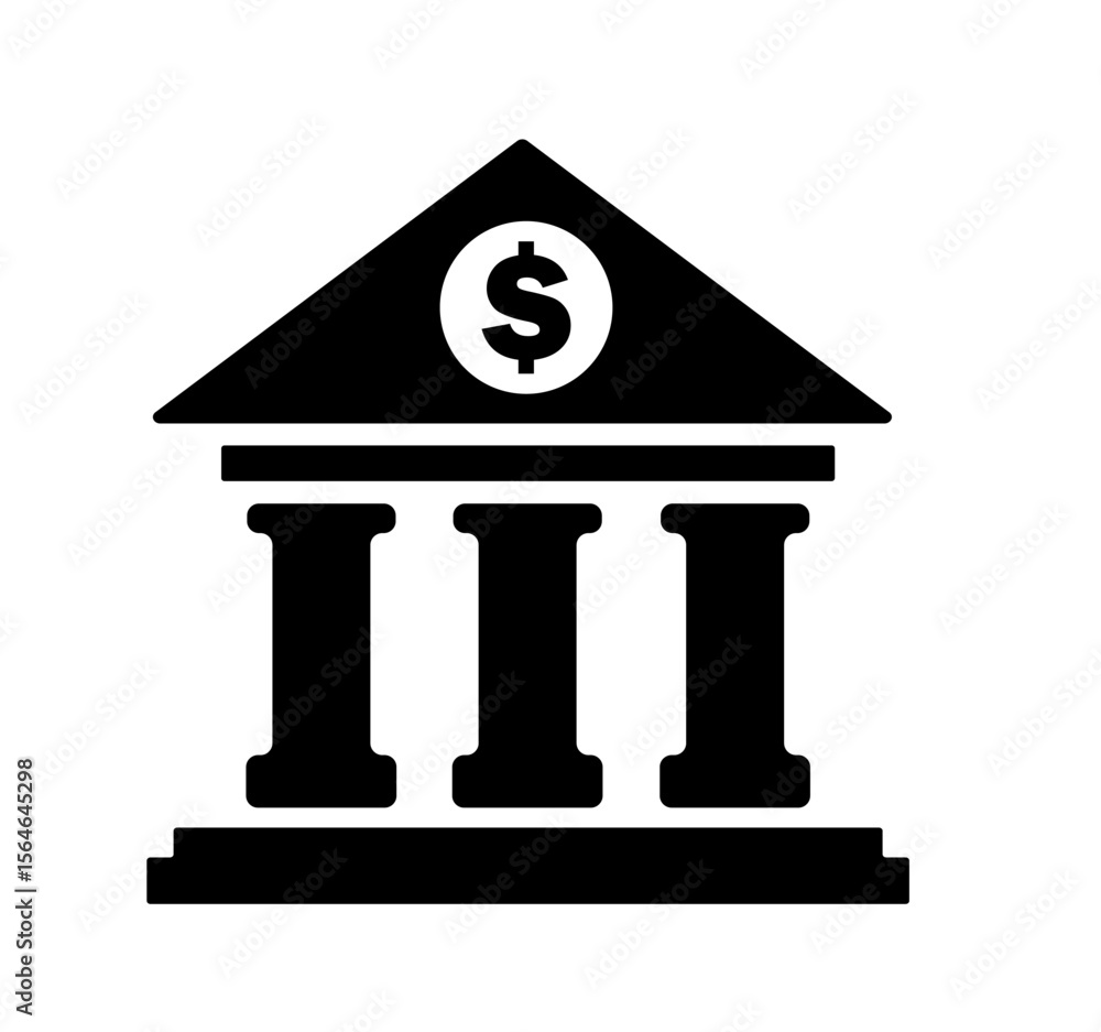 Bank icons. vector. editable Bank icons. vector. editable