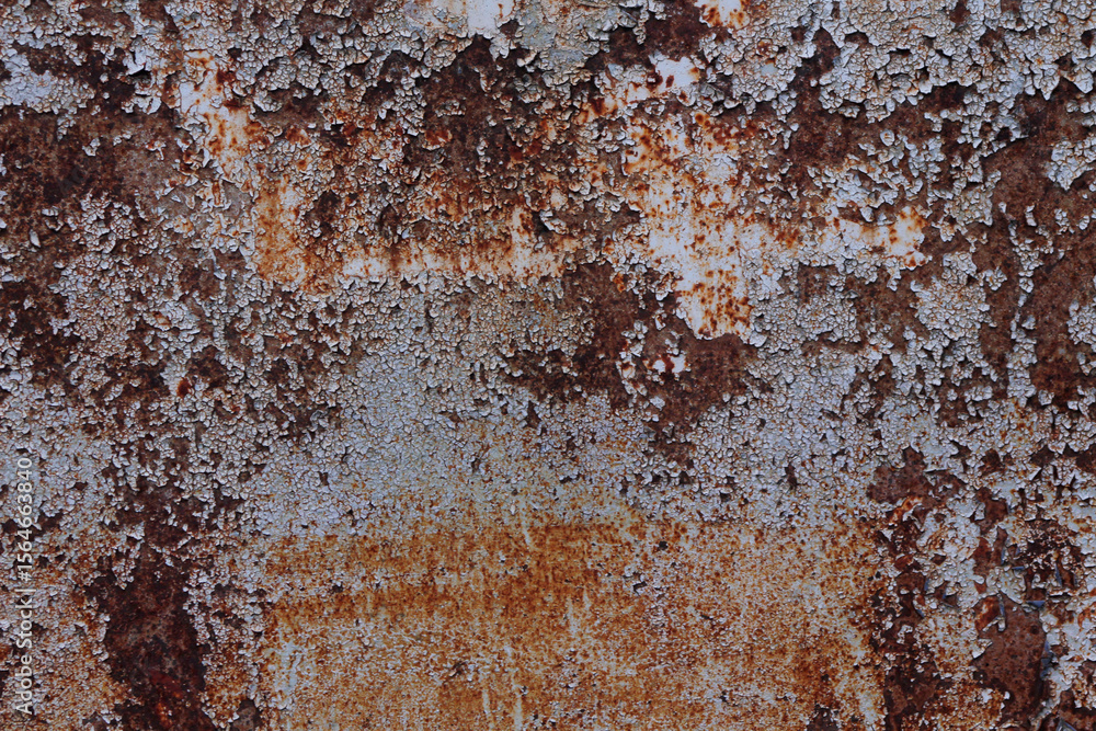 Fototapeta premium texture rusty metal with old paint