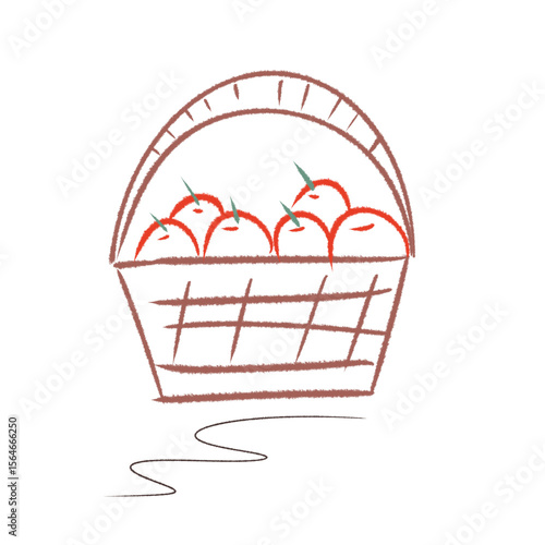 Basket of apples