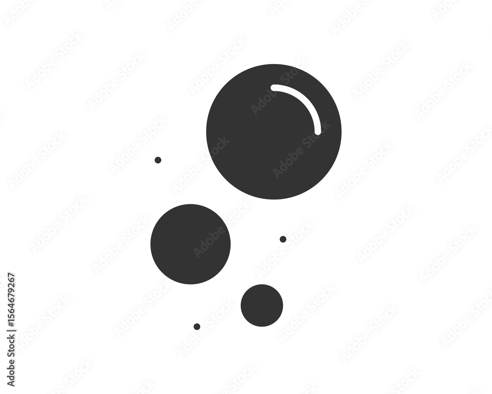 Floating spheres in shades of grey create a modern minimalist abstract. Ideal for science, technology or clean design concepts. Simplicity clarity defined. Floating spheres in shades of grey create a modern minimalist abstract. Ideal for science, technology or clean design concepts. Simplicity clarity defined.