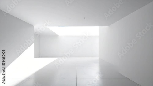 Wallpaper Mural White Modern Architectural Interior Torontodigital.ca