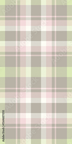 Soft pastel plaid pattern in gentle pinks, greens, and greys. Perfect for textile design, fashion, home decor, or website backgrounds. Evokes feelings of serenity and calm.