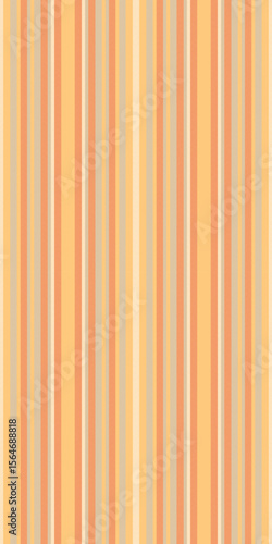 Iany fabric vertical seamless, over vector textile background. Fard pattern lines stripe texture in amber and silver colors.