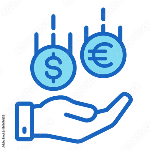 Dividend  Icon Element For Design