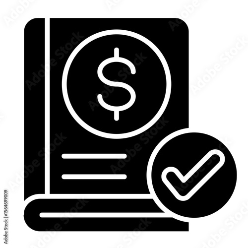 Order Book  Icon Element For Design