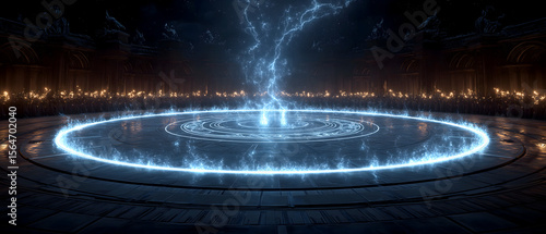 Wallpaper Mural Divine Jury Data Torrent - Luminous Deity Server Array, Virtue-Validation Lasers, Ma'at Order Protocol Consuming Sin Streams  Torontodigital.ca