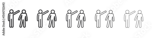 abuse icon simple illustration collection symbol