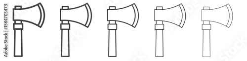 axe icon simple illustration collection symbol