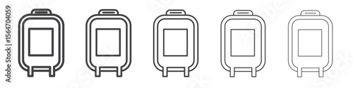 blood bag icon simple illustration collection symbol