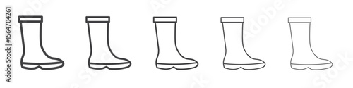 boot icon simple illustration collection symbol